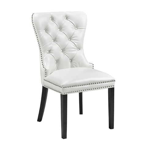 Euphoria White Leatherette Dining Chair | XCELLA GY-1029