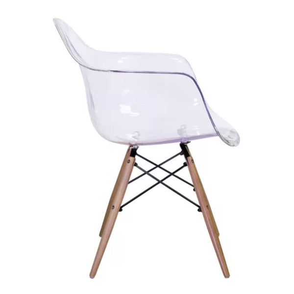 Bucket Armchair - Contemporary Style Acrylic Chair