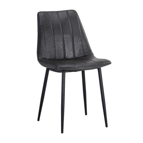 Sunpan Drew Dining Chair - Black Portabella