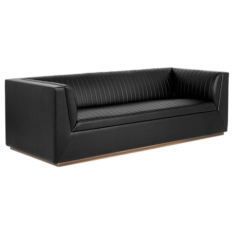 Sunpan Bradley Sofa - Vintage Black