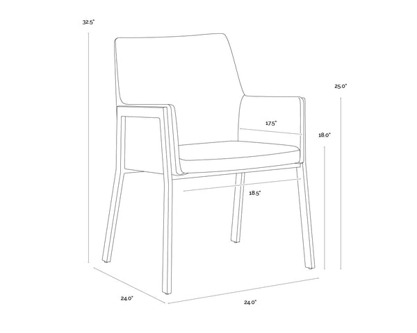 Bernadette Dining Armchair