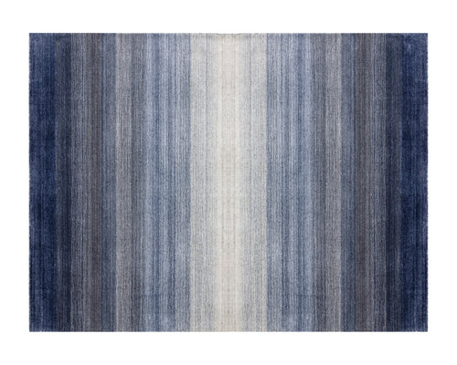 Lagos Handloomed Rug  Blue  9' X 12'