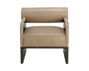 Coburn Lounge Chair  Dark Brown