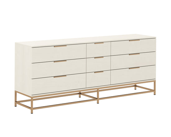 Rebel Dresser Large  Champagne Gold