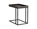 Arden C Shaped Side Table  Black