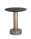 Monaco End Table  Gold