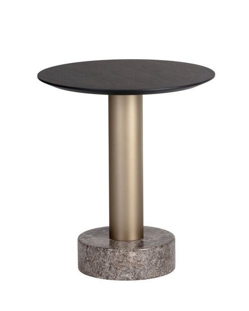 Monaco End Table  Gold