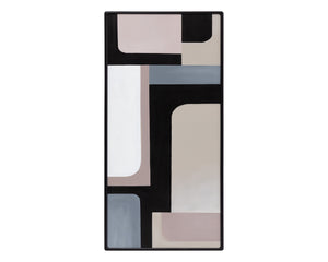 Radical Interpretation (Set Of 3)  28" X 66"  Black Floater Frame