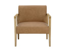 Earl Lounge Chair  Rustic Oak