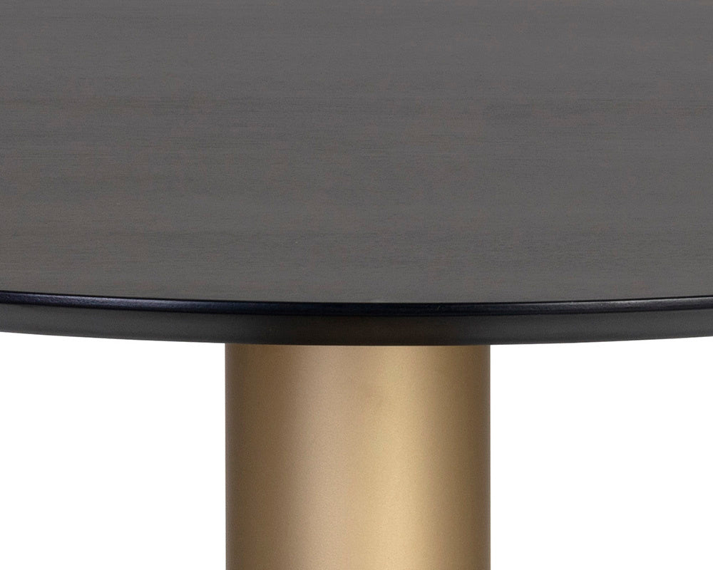 Monaco Bistro Table  Gold - 35.5"