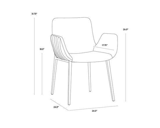 Lucano Dining Armchair