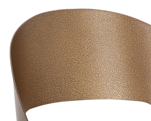 Dezirae Dining Chair  Antique Brass