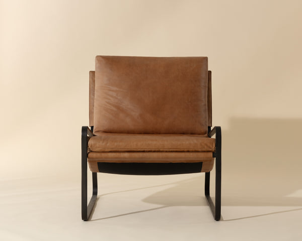 Zancor Lounge Chair  Gunmetal