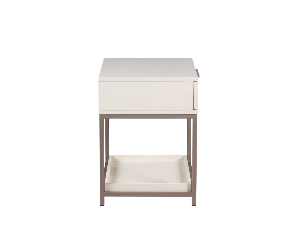Rebel Nightstand Small  Champagne Gold