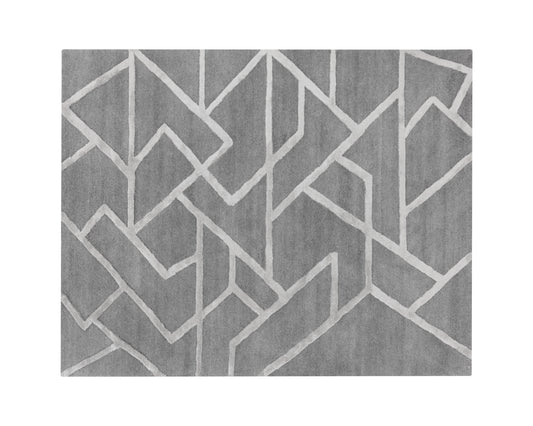 Zizi Handtufted Rug  Grey  8' X 10'