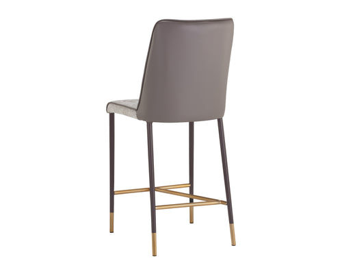 Klaus Counter Stool  Gunmetal