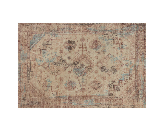 Zagora Loomknotted Rug  Rust  6' X 9'