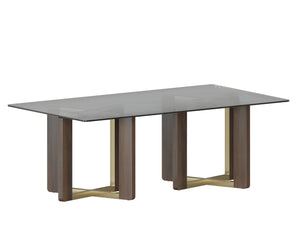 Rejane Dining Table Base  Gold