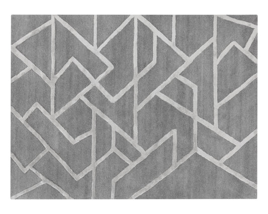 Zizi Handtufted Rug  Grey  9' X 12'