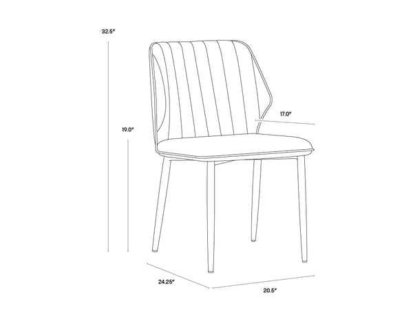 Clinton Dining Chair  | Set of 2