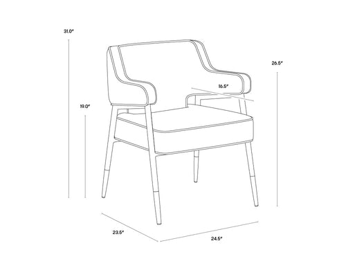 Derome Dining Armchair