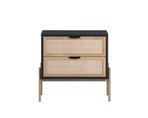 Avida Nightstand  Gold