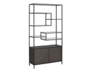 Stamos Bookcase  Black