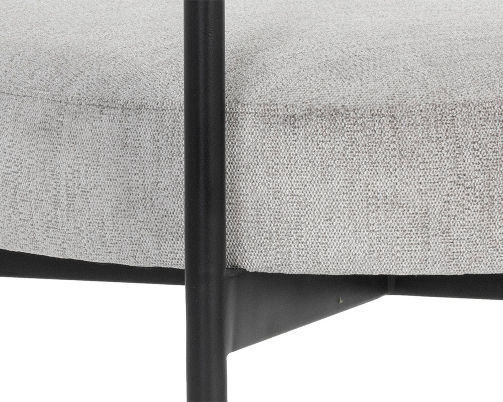 Seneca Counter Stool  Black