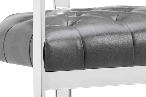 Beaumont Counter Stool  Stainless Steel