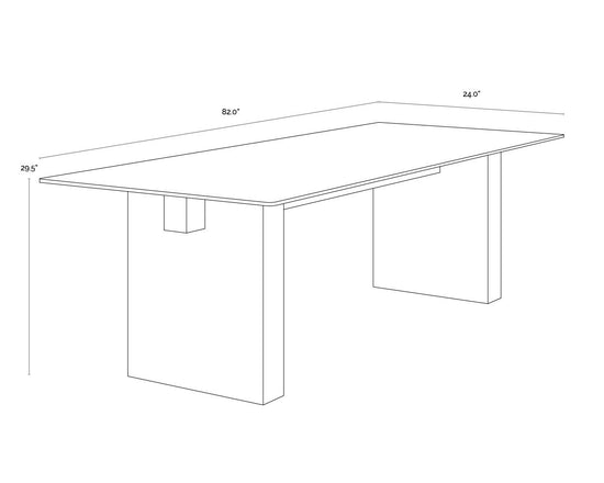 Calvosa Dining Table Base