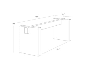 Calvosa Dining Table Base