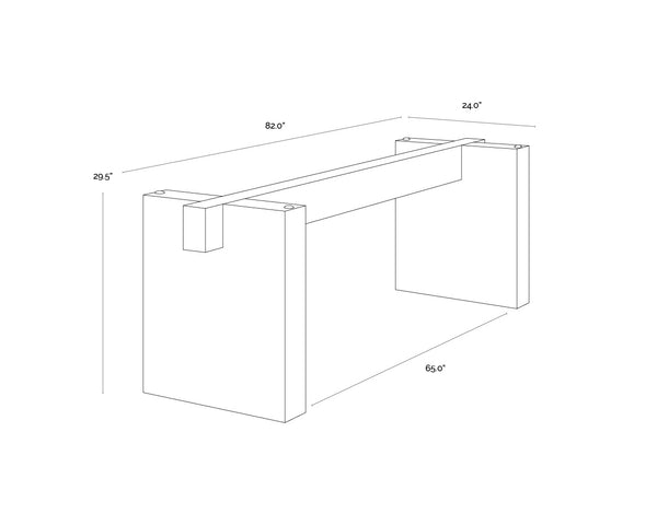 Calvosa Dining Table Base