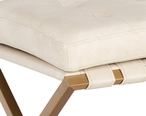 Kenji Bench Small  Gold