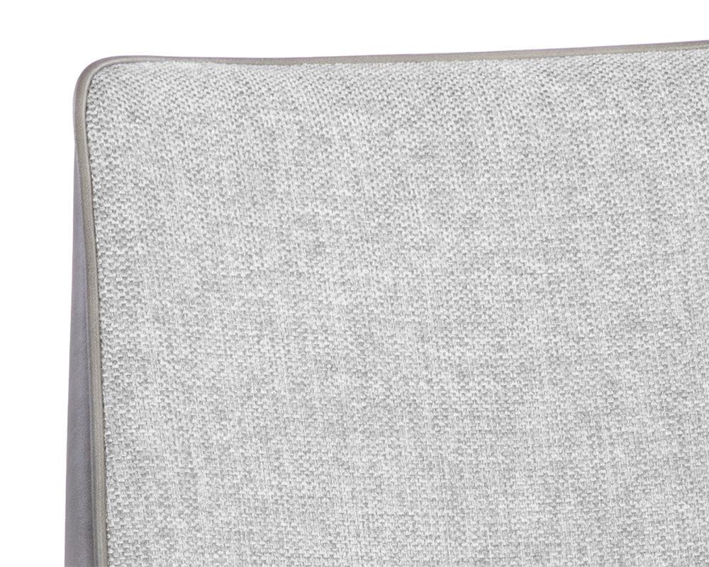 Renee Stackable Dining Chair  Antique Brass  | Set of 2