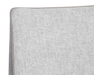 Renee Stackable Dining Chair  Antique Brass  | Set of 2