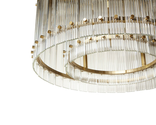 Kore Chandelier Small  Brass