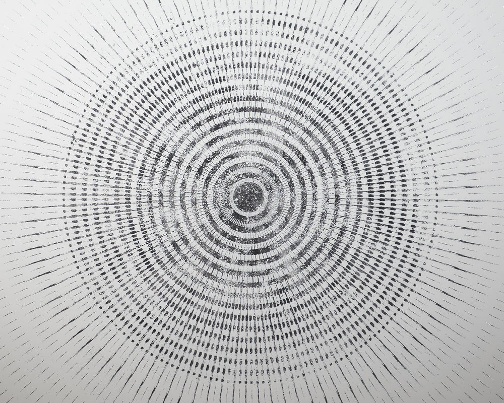 Galaxy  48" X 48"  White Frame