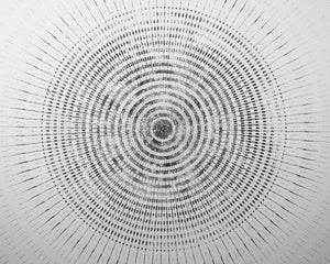 Galaxy  48" X 48"  White Frame