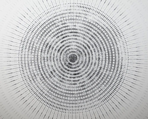 Galaxy  48" X 48"  White Frame