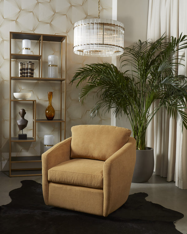 Kore Chandelier Small  Brass