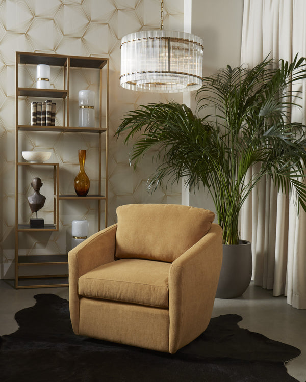 Kore Chandelier Small  Brass