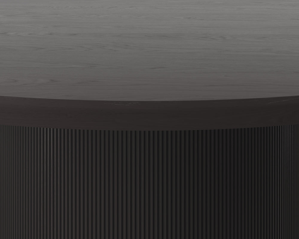 Kalla Dining Table Round - Charcoal - 68"