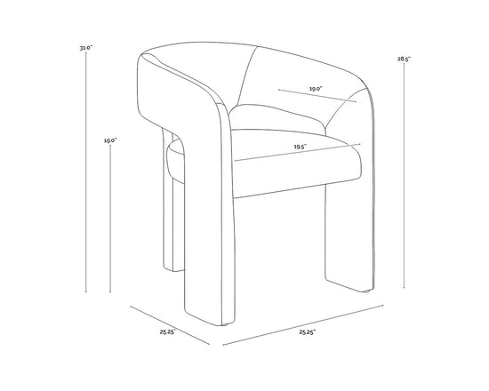 Isidore Dining Armchair