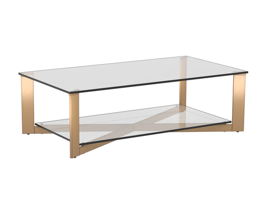 Sunpan Xavier Coffee Table Rectangular