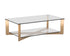 Sunpan Xavier Coffee Table Rectangular