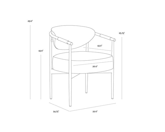 Heloise Dining Armchair