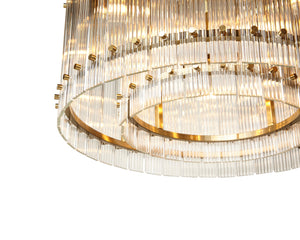 Kore Chandelier Small  Brass