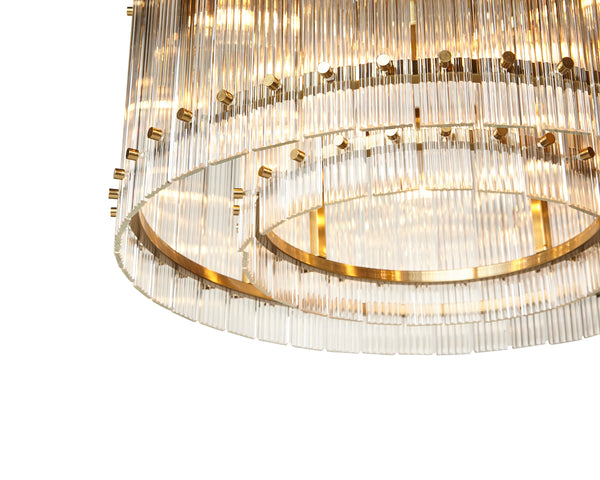 Kore Chandelier Small  Brass