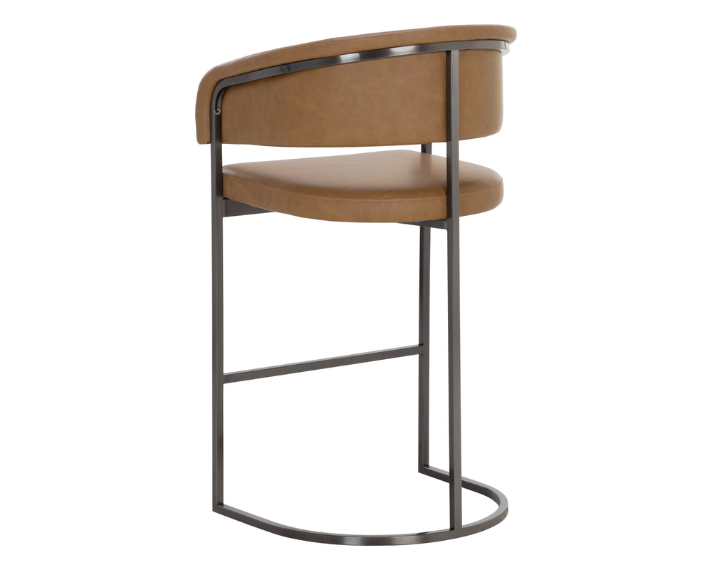 Marris Barstool  Gunmetal