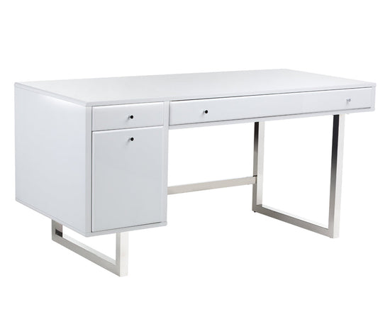 Sunpan Camden Desk - White